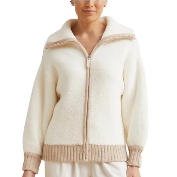 Jackets & Blazers - Kashwere Women's Cozy Full-Zip Jacket NEW